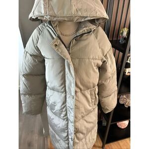 SHEIN green puffy jacket winter jacket size s